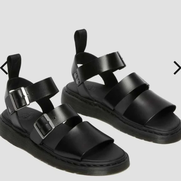 Closed Toe Dr Martens Geraldo Leather Gladiator Sandals Dr